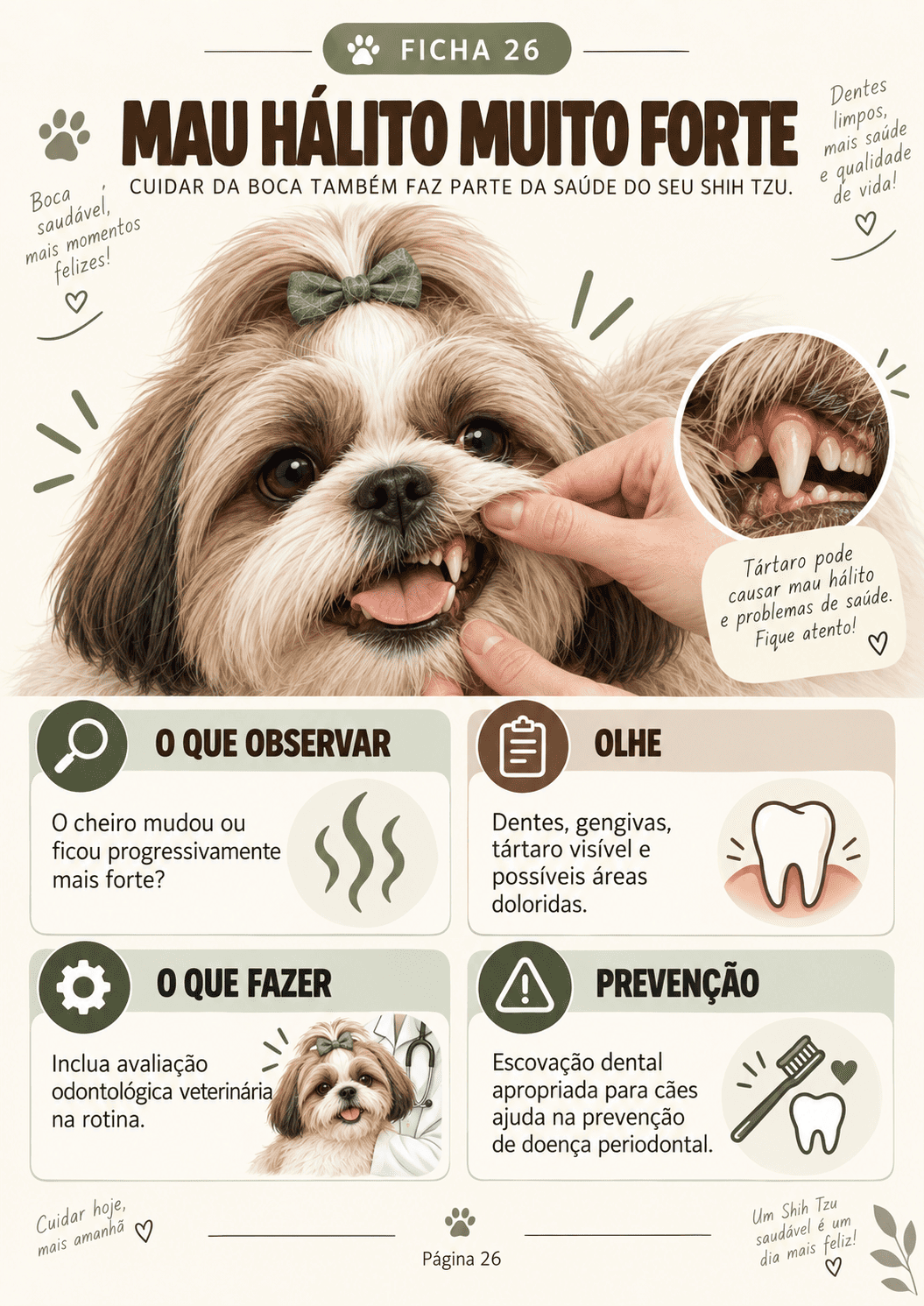 Ficha · Boca e Dentes