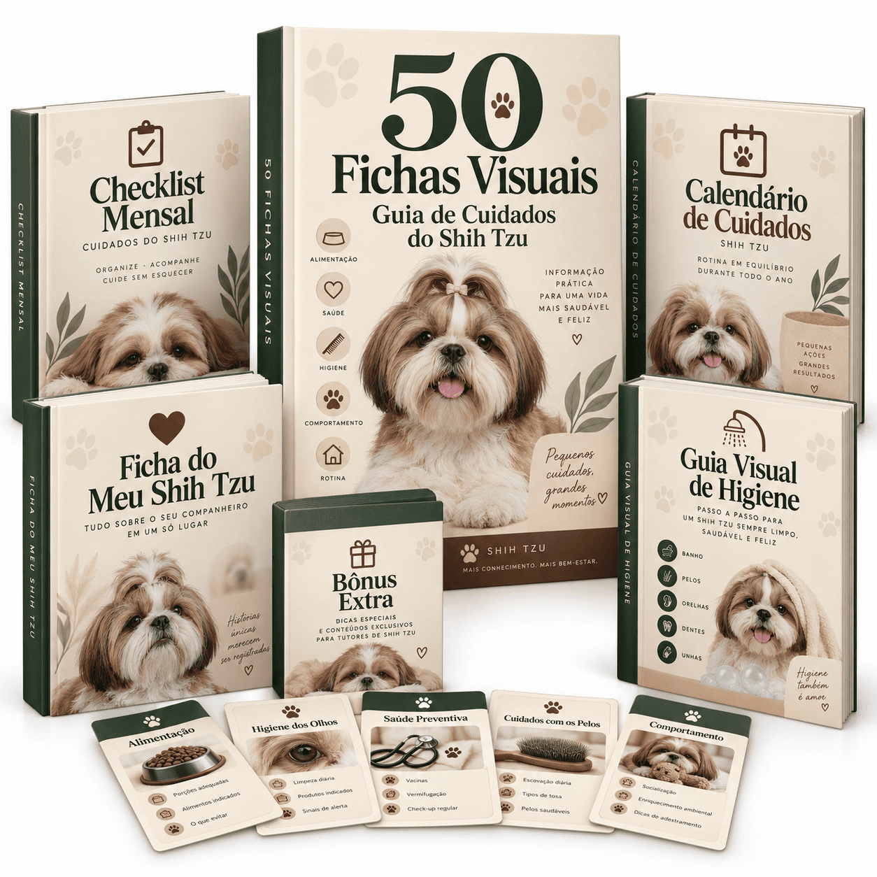 Mockup principal · 50 Fichas Visuais